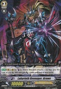 Labyrinth Revenger, Arawn Card Front