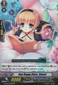 Duo Happy Diary, Sheryl [G Format] Card Front