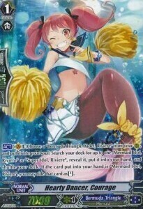 Hearty Dancer, Courage [G Format] Card Front