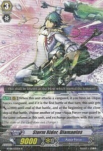 Storm Rider, Diamantes [G Format] Card Front