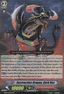 Destruction Dragon, Dark Rex Card Front