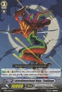 Interdimensional Ninja, Tsukikage [G Format] Card Front