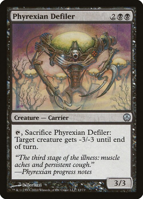 Phyrexian Defiler Card Front