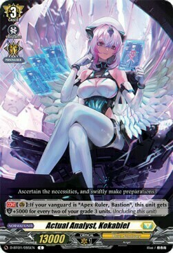 Actual Analyst, Kokabiel Card Front