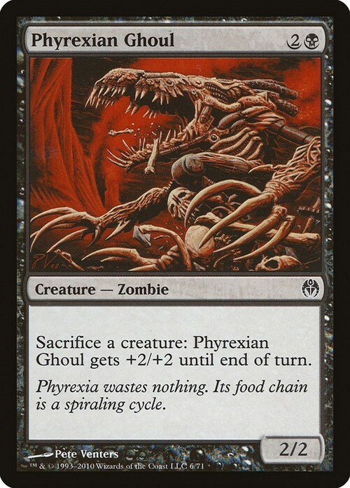 Phyrexian Ghoul Card Front