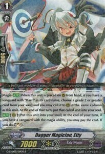 Dagger Magician, Etty Card Front