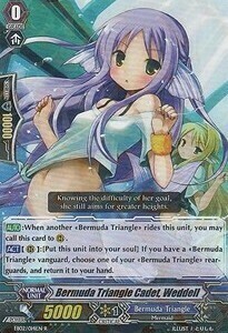 Bermuda Triangle Cadet, Weddell Card Front