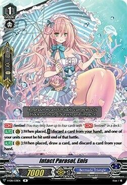 Intact Parasol, Enis [V Format] Card Front