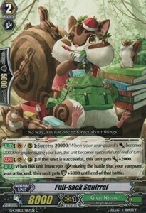 Full-sack Squirrel [G Format] Card Front