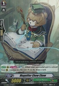 Magnifier Chow Chow [G Format] Card Front