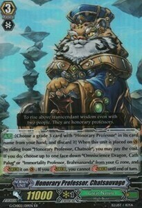 Honorary Professor, Chatsauvage [G Format] Card Front