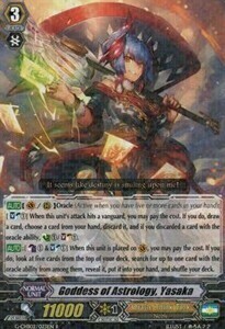 Goddess of Astrology, Yasaka [G Format] Card Front