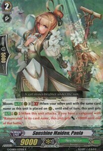 Sunshine Maiden, Paula [G Format] Card Front