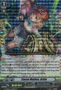 Steam Maiden, Arlim Card Front