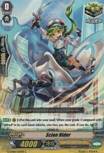 Scion Rider Card Front