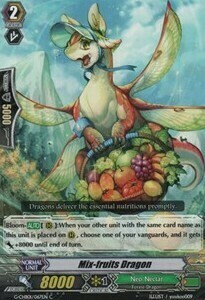 Mix-fruits Dragon [G Format] Card Front