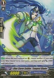 Blue Storm Soldier, Tempest Blader