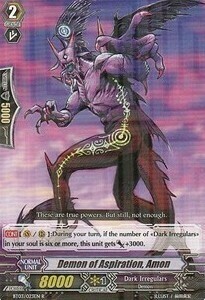 Demon of Aspiration, Amon [G Format] Card Front