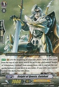 Knight of Quests, Galahad [G Format] Card Front