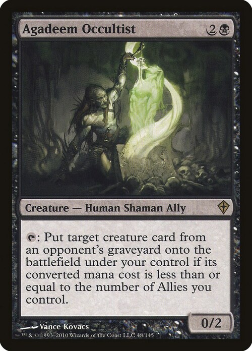 Agadeem Occultist Card Front