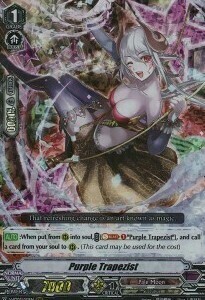 Purple Trapezist [V Format] Card Front