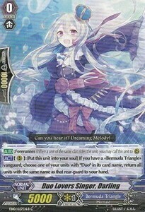 Duo Lovers Singer, Darling [G Format] Card Front