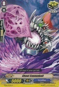 Ghoul Cannonball Card Front