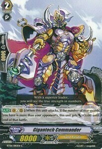 Gigantech Commander [G Format] Card Front