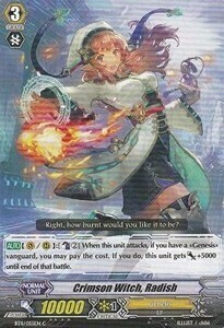 Crimson Witch, Radish [G Format] Card Front