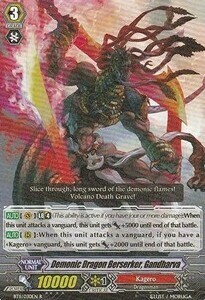 Demonic Dragon Berserker, Gandharva [G Format] Card Front