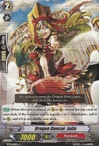 Dragon Dancer, Julia Card Front