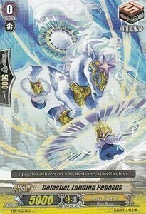 Celestial, Landing Pegasus [G Format] Card Front