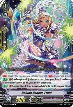 Delude Dancer, Ethel [V Format] Card Front