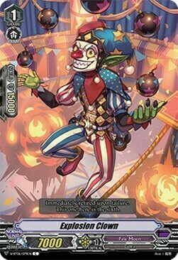 Explosion Clown [V Format] Card Front