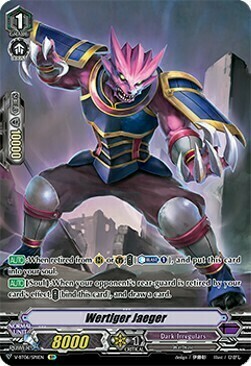 Wertiger Jaeger Card Front