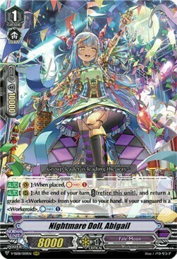 Nightmare Doll, Abigail [V Format] Card Front