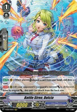 Battle Siren, Dolcia Card Front