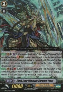 Flash Fang Liberator, Garmore Excel Card Front