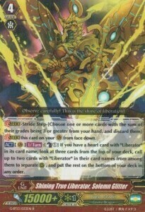 Shining True Liberator, Solemn Glitter [G Format] Card Front