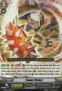 Power Flicker [G Format] Card Front