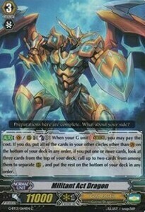 Militant Act Dragon [G Format] Card Front