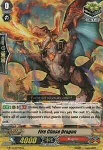 Fire Chase Dragon [G Format] Card Front