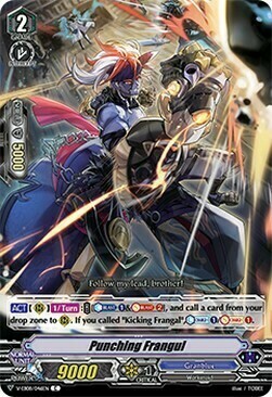 Punching Frangul [V Format] Card Front