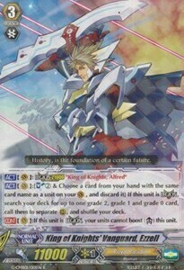 King of Knights' Vanguard, Ezzell [G Format] Card Front