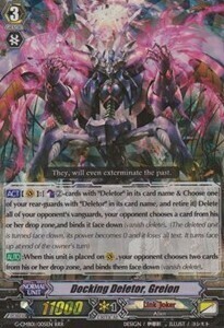 Docking Deletor, Greion Card Front