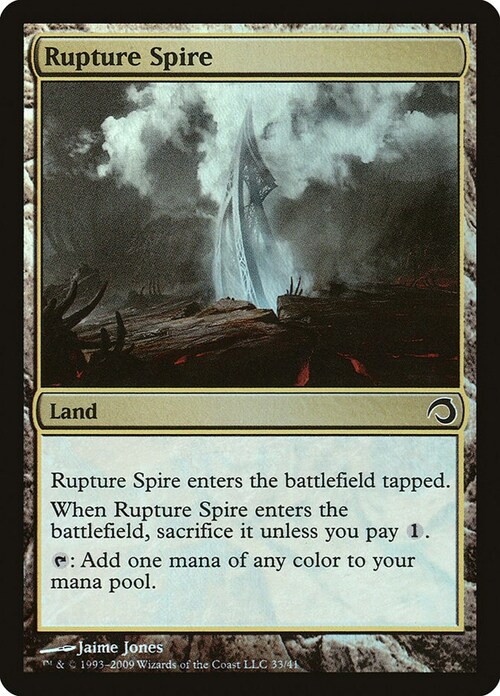 Rupture Spire Card Front