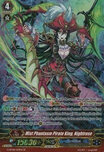 Mist Phantasm Pirate King, Nightrose Card Front