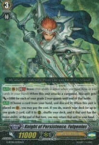 Knight of Persistence, Fulgenius [G Format] Card Front