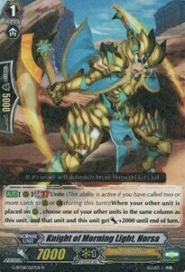 Knight of Morning Light, Horsa [G Format] Card Front