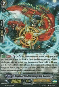 Knight of the Remaining Sun, Henrinus Card Front